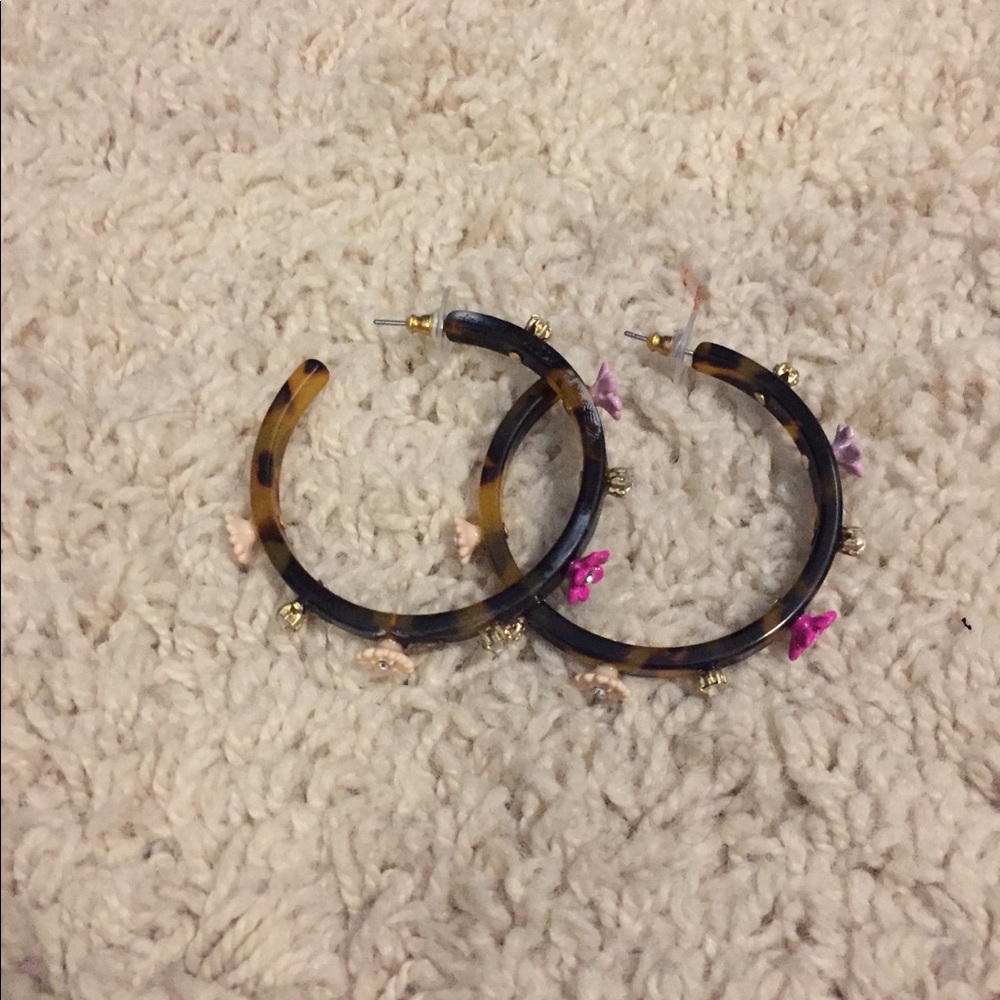 J.Crew Hoop Earrings, NWOT